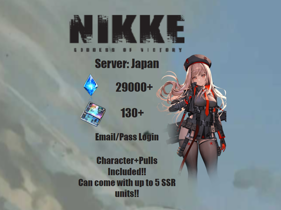 Nikke Japan reroll starters