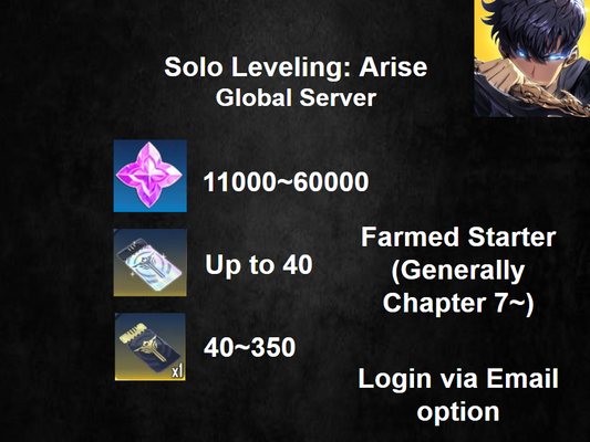 Solo Leveling: Arise Reroll options